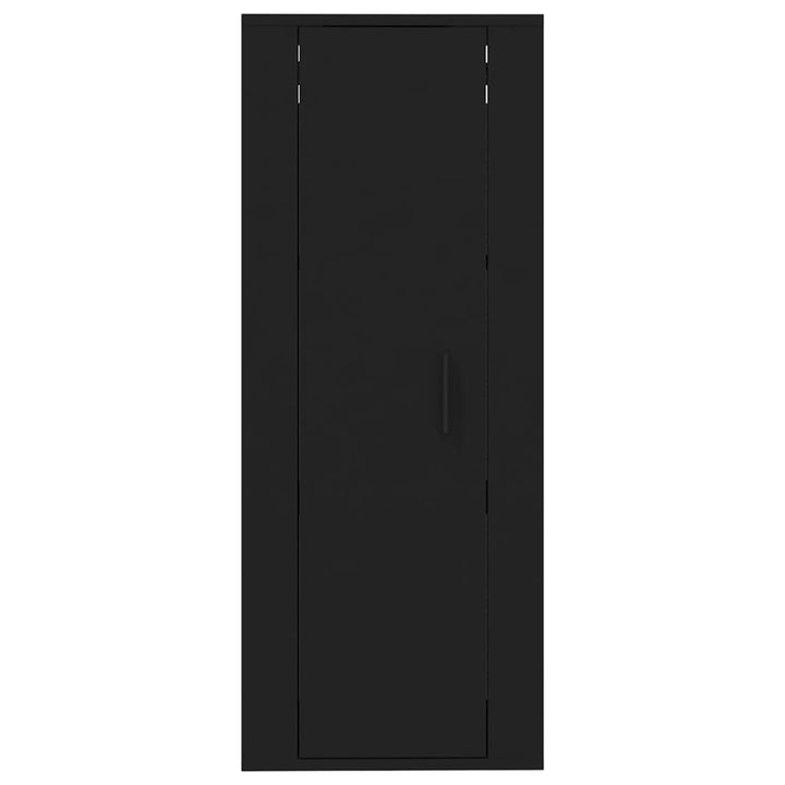 Dulap Tv Montat Pe Perete, , 40X34,5X Negru