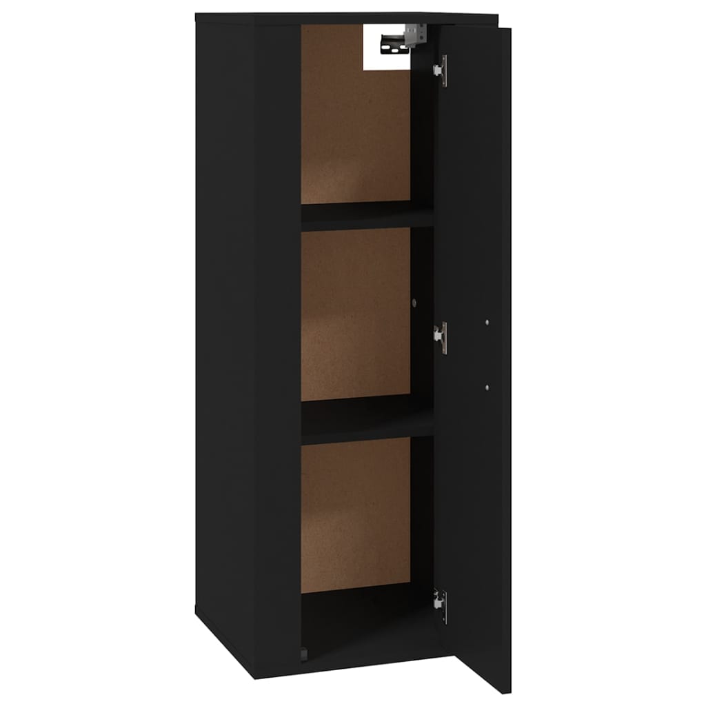 Dulap Tv Montat Pe Perete, , 40X34,5X Negru