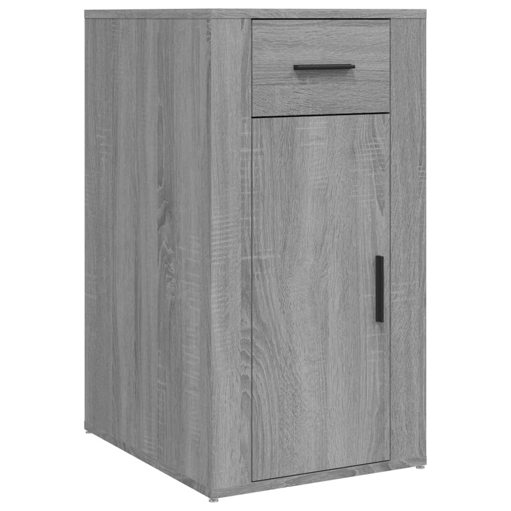 Dulap De Birou, Gri Sonoma, 40X49X75 Cm, Lemn Prelucrat