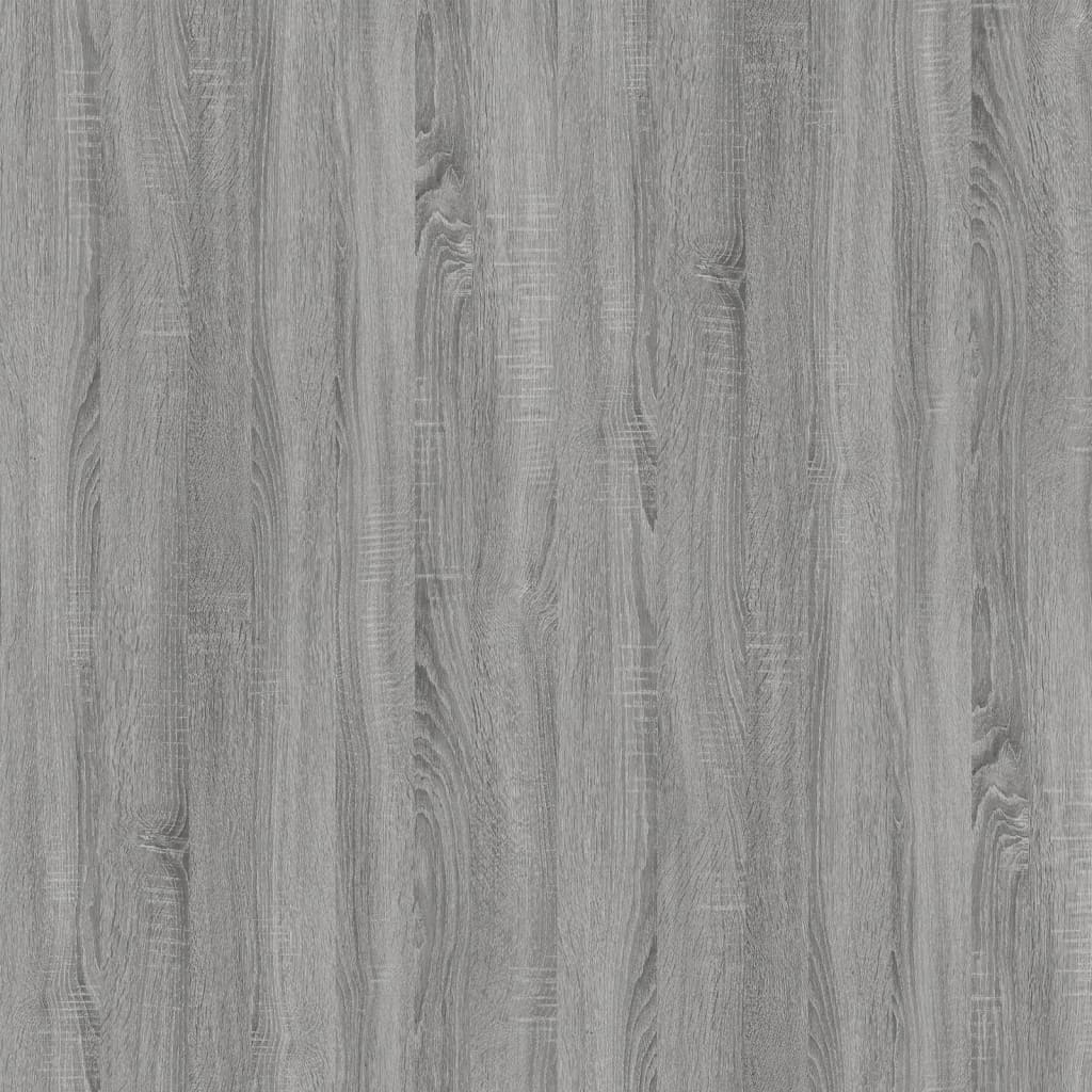 Dulap De Birou, Gri Sonoma, 40X49X75 Cm, Lemn Prelucrat