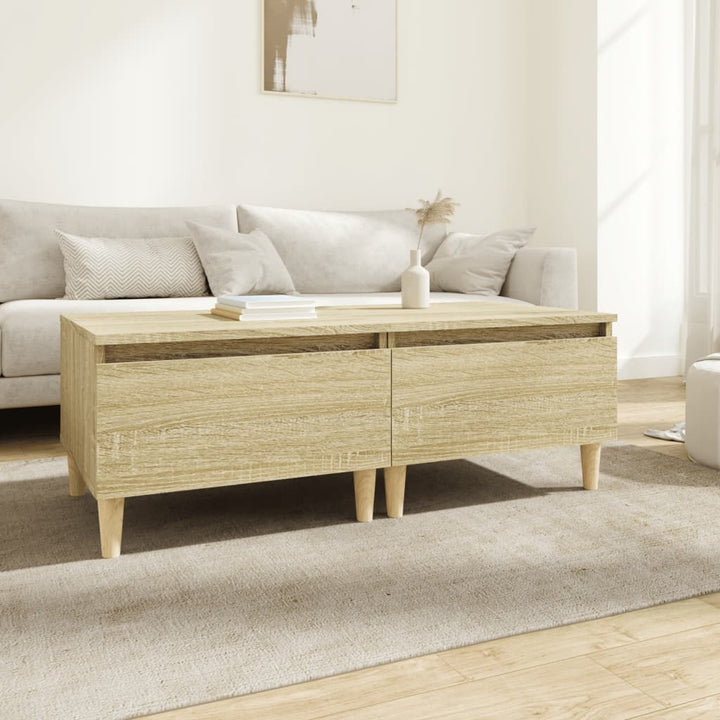 Mese Laterale 2 Buc. Alb Extralucios 50X46X35 Cm Lemn Compozit