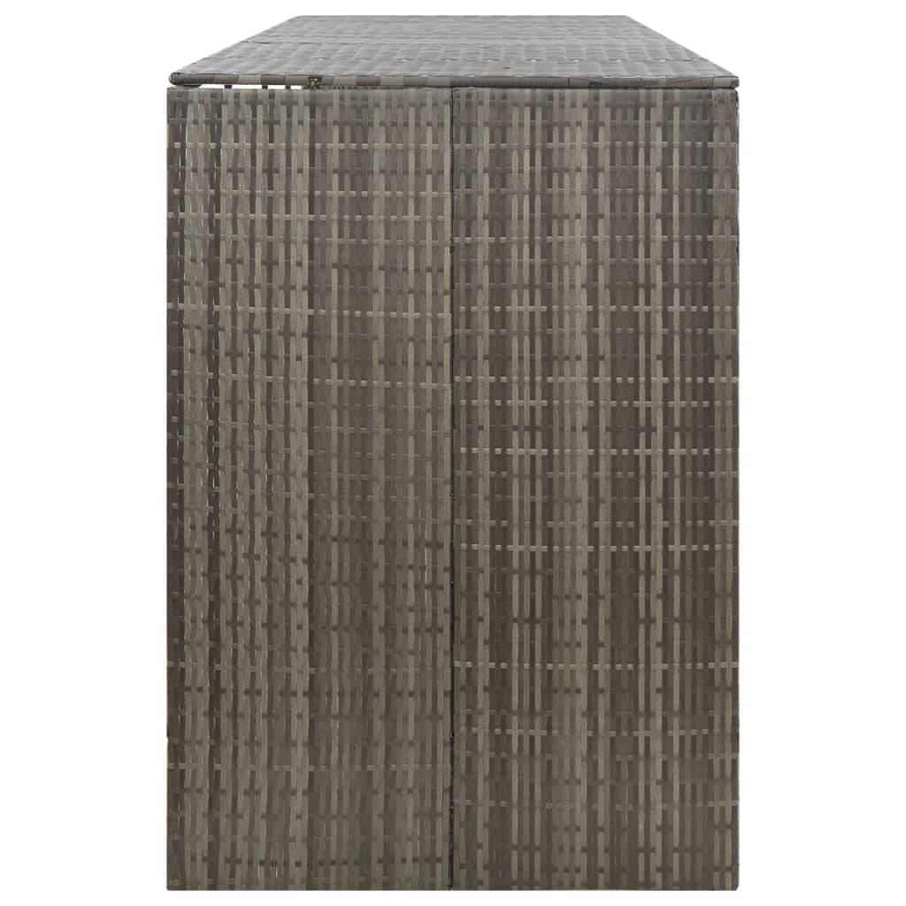 Magazie De Pubele Cvadruplă, , 274X80X117 Cm, Poliratan