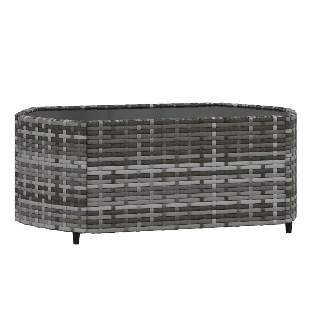 Set Mobilier De Grădină Cu Perne, 4 Piese, , Poliratan