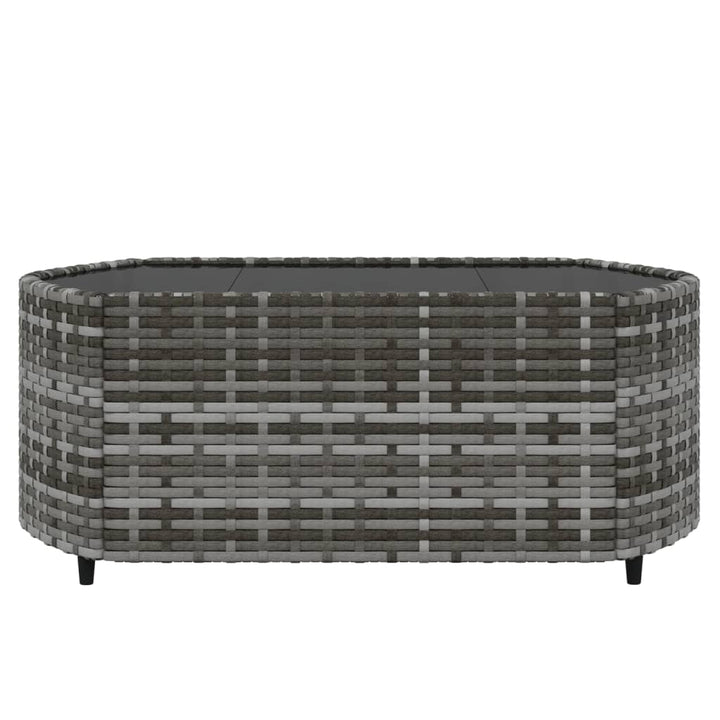 Set Mobilier De Grădină Cu Perne, 4 Piese, , Poliratan