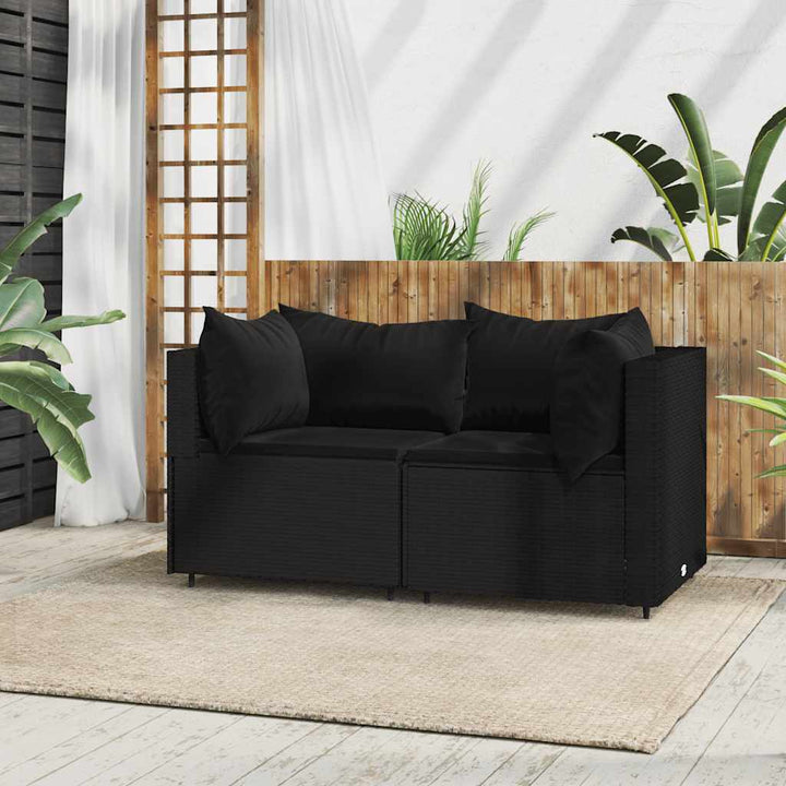 Set Mobilier De Grădină Cu Perne, 4 Piese, , Poliratan