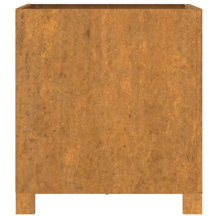 Jardinieră Cu Picioare, Ruginiu, , Oțel Corten