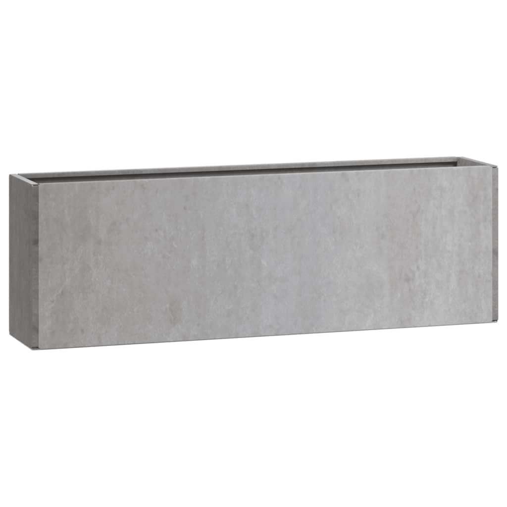 Jardiniere De Perete, 2 Buc., Ruginiu, 53X10X17 Cm, Oțel Corten