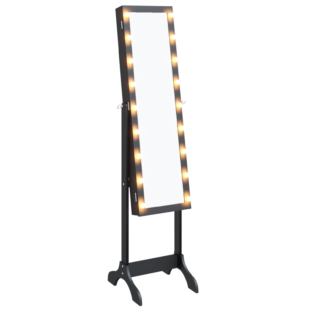 Oglindă De Sine Stătătoare Cu Led, , 34X37X146 Cm