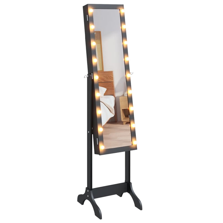 Oglindă De Sine Stătătoare Cu Led, , 34X37X146 Cm