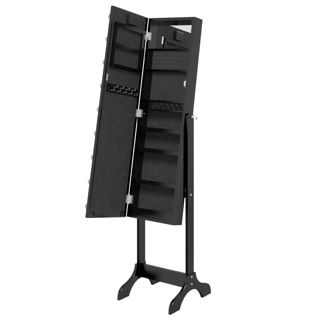 Oglindă De Sine Stătătoare Cu Led, , 34X37X146 Cm