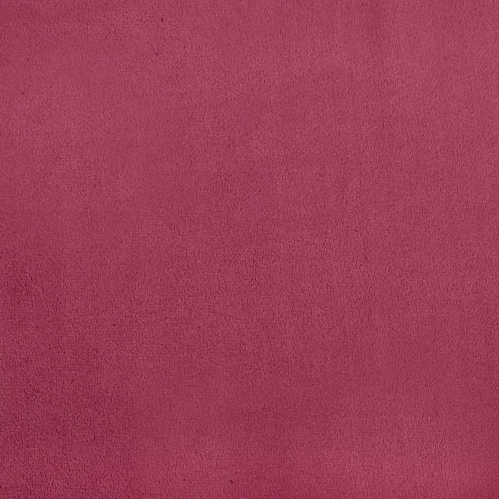 Fotoliu, Roșu Vin, 62X79X79 Cm, Catifea