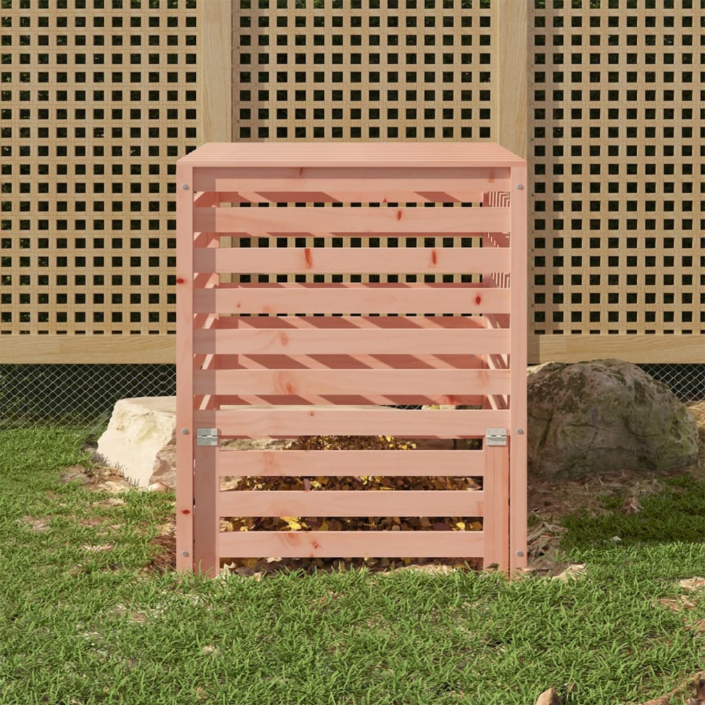 Compostor, 63,5X63,5X77,5 Cm, Lemn Masiv De Pin