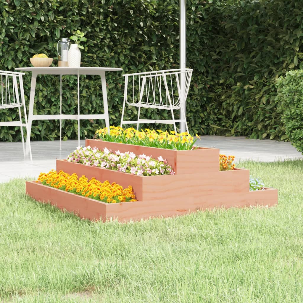 Jardinieră, Gri, , Lemn Masiv De Pin