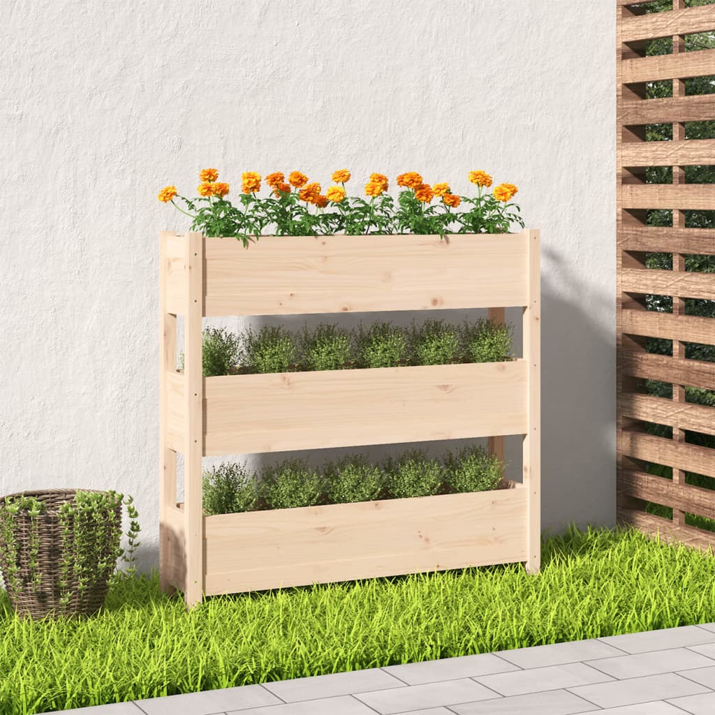 Jardinieră, , 77 X 25 X 104,5 Cm, Lemn Masiv De Pin
