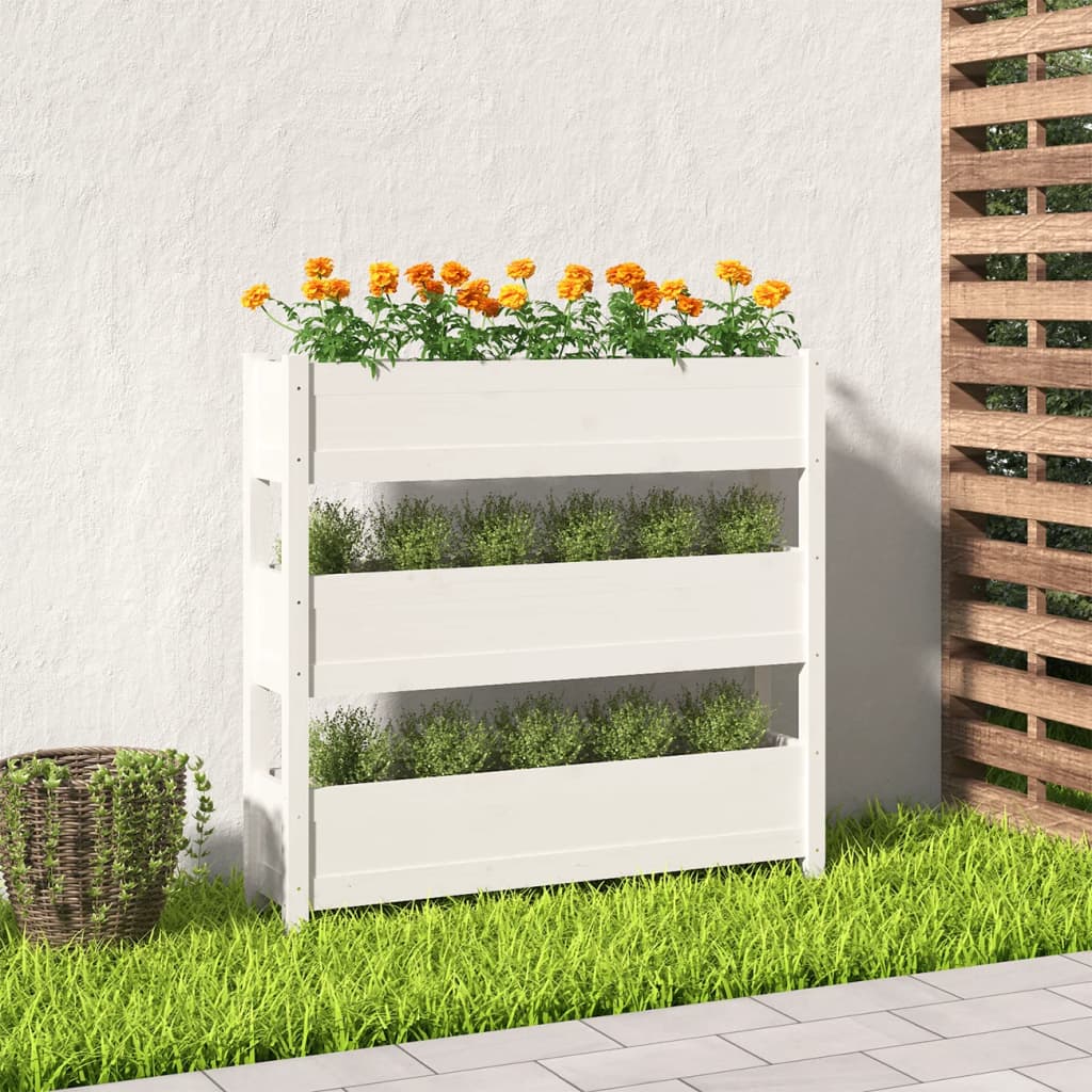 Jardinieră, , 77 X 25 X 104,5 Cm, Lemn Masiv De Pin