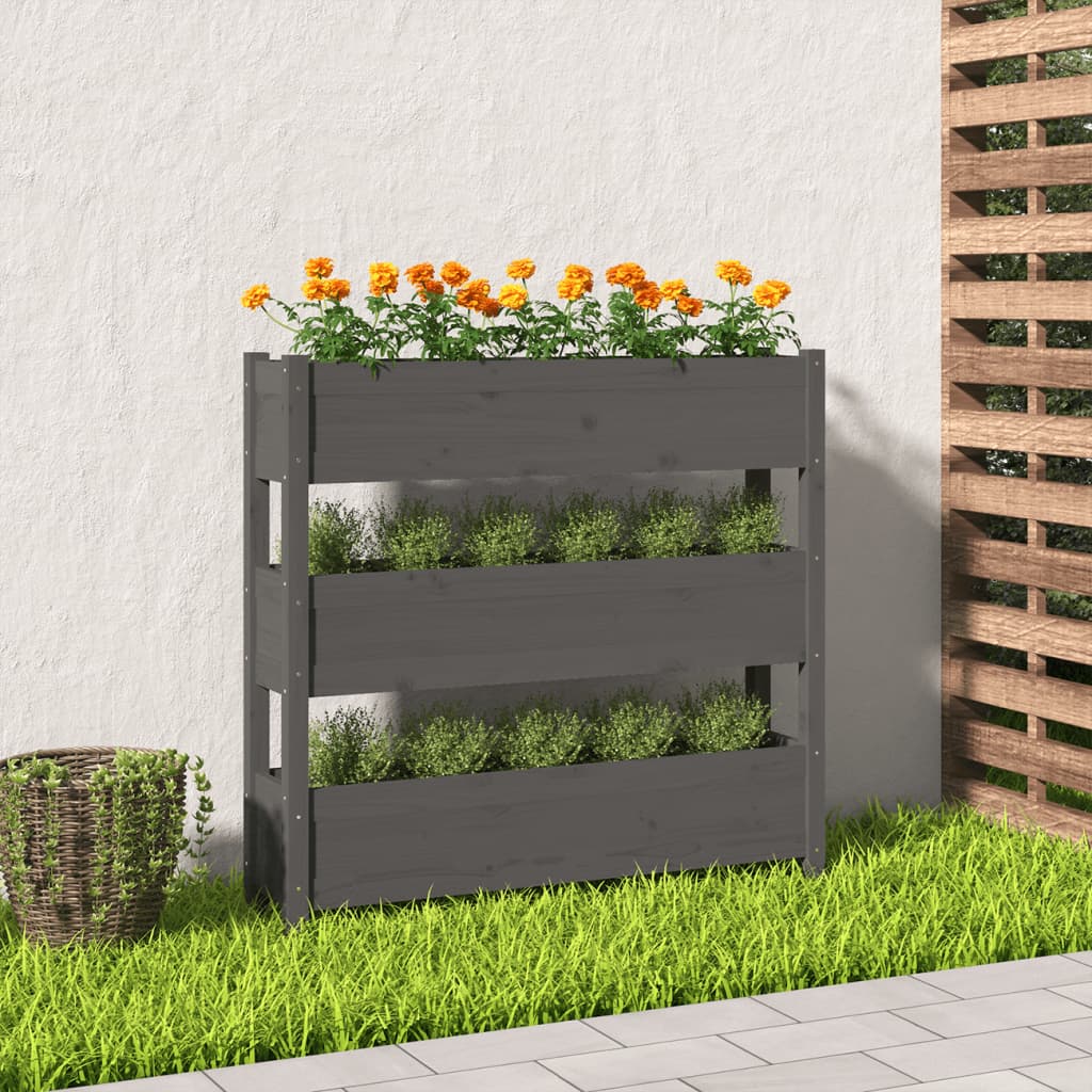 Jardinieră, , 77 X 25 X 104,5 Cm, Lemn Masiv De Pin