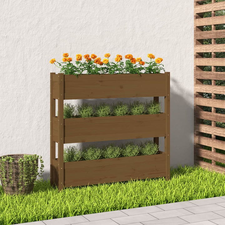 Jardinieră, , 77 X 25 X 104,5 Cm, Lemn Masiv De Pin