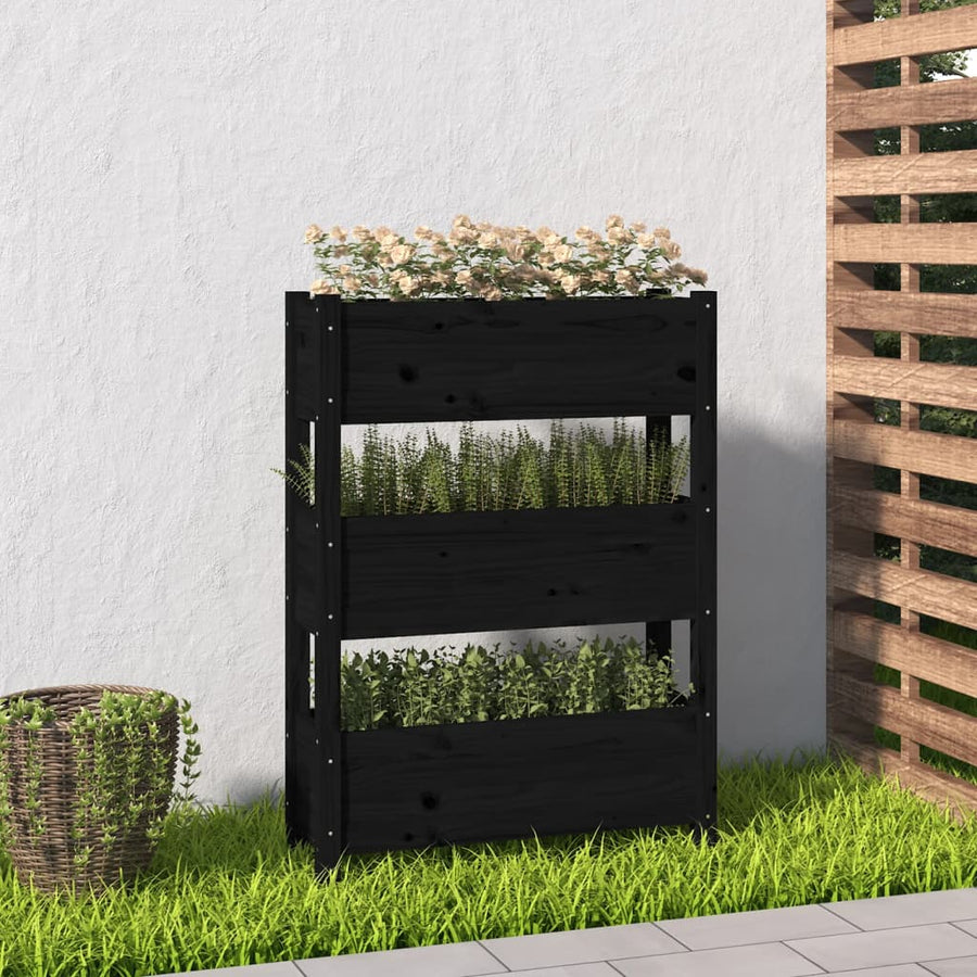 Jardinieră, , 77 X 25 X 104,5 Cm, Lemn Masiv De Pin