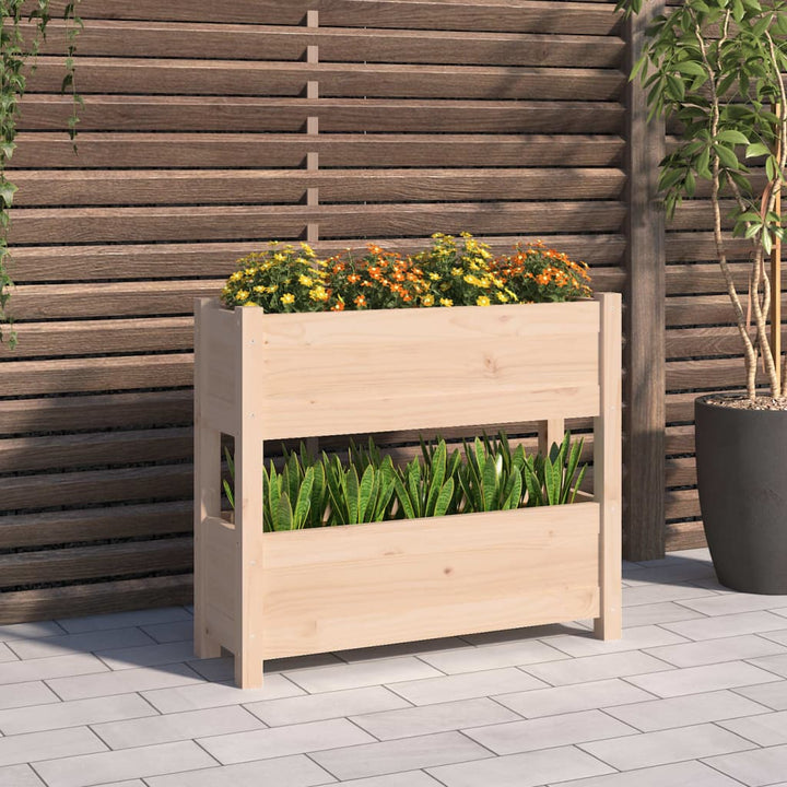 Jardinieră, , 77 X 25 X 104,5 Cm, Lemn Masiv De Pin