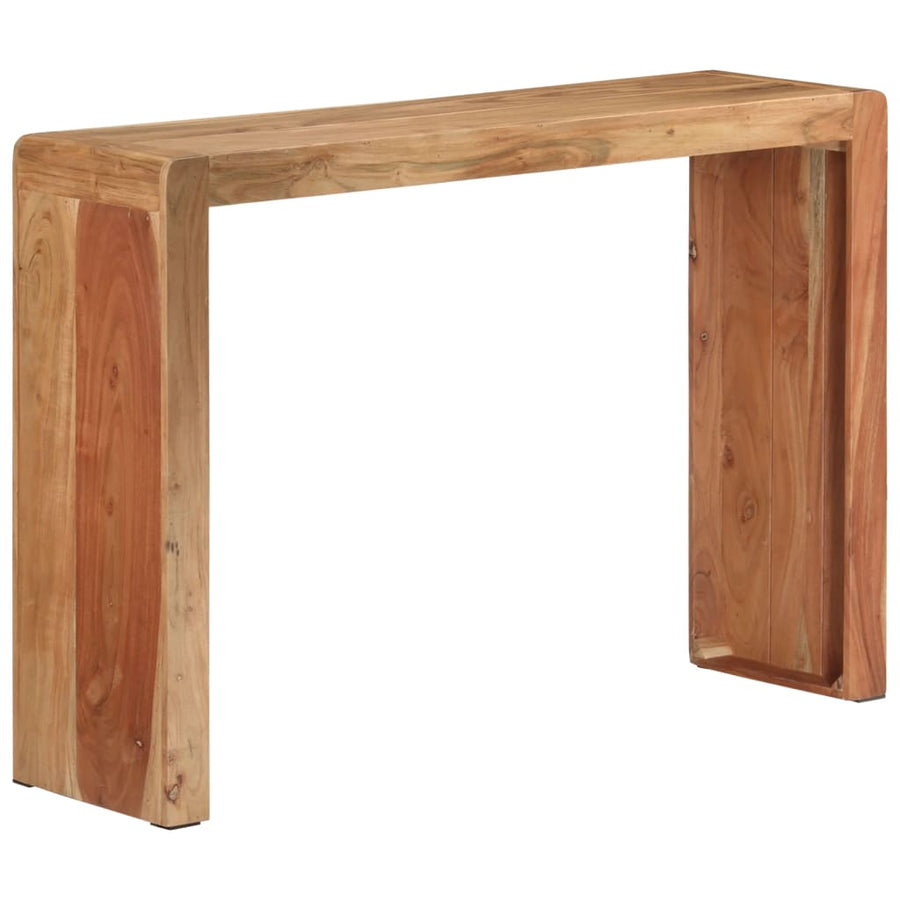 Masă Consolă, 110X30X76 Cm, Lemn Masiv De Acacia