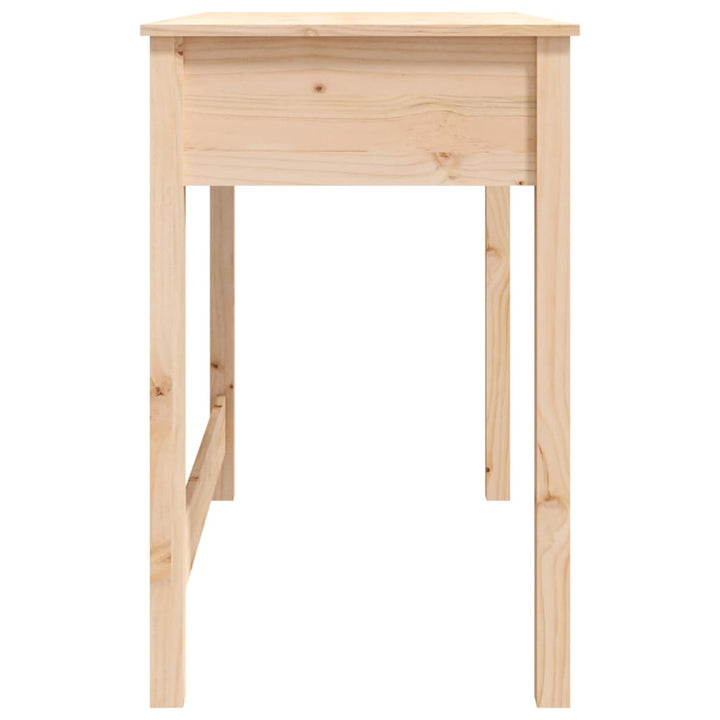 Birou Cu Sertare, 100X50X78 Cm, Lemn Masiv De Pin