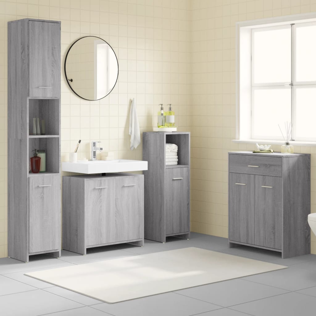 Set Mobilier De Baie, 4 Piese,