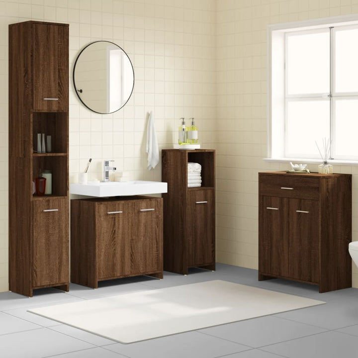 Set Mobilier De Baie, 4 Piese,