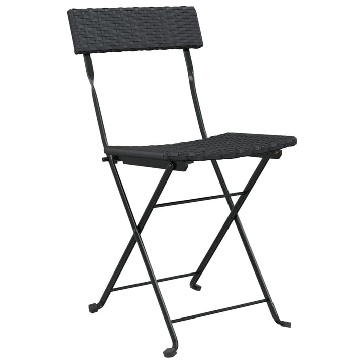 Set Mobilier Bistro Pliabil, 3 Piese, , Poliratan