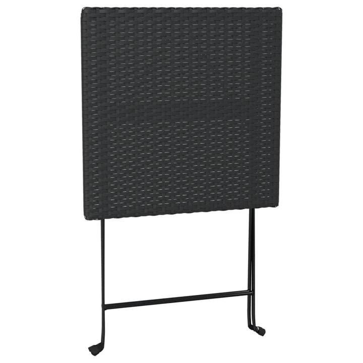 Set Mobilier Bistro Pliabil, 3 Piese, , Poliratan