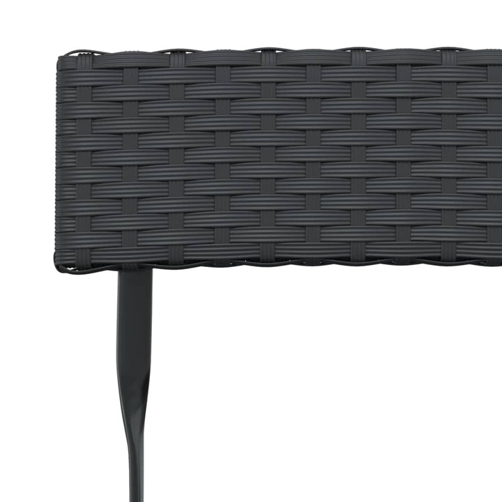 Set Mobilier Bistro Pliabil, 3 Piese, , Poliratan