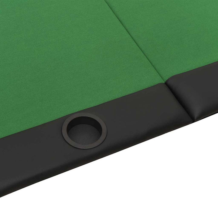 Masă De Poker Pliabilă, 10 Jucători, , 207X106X76 Cm
