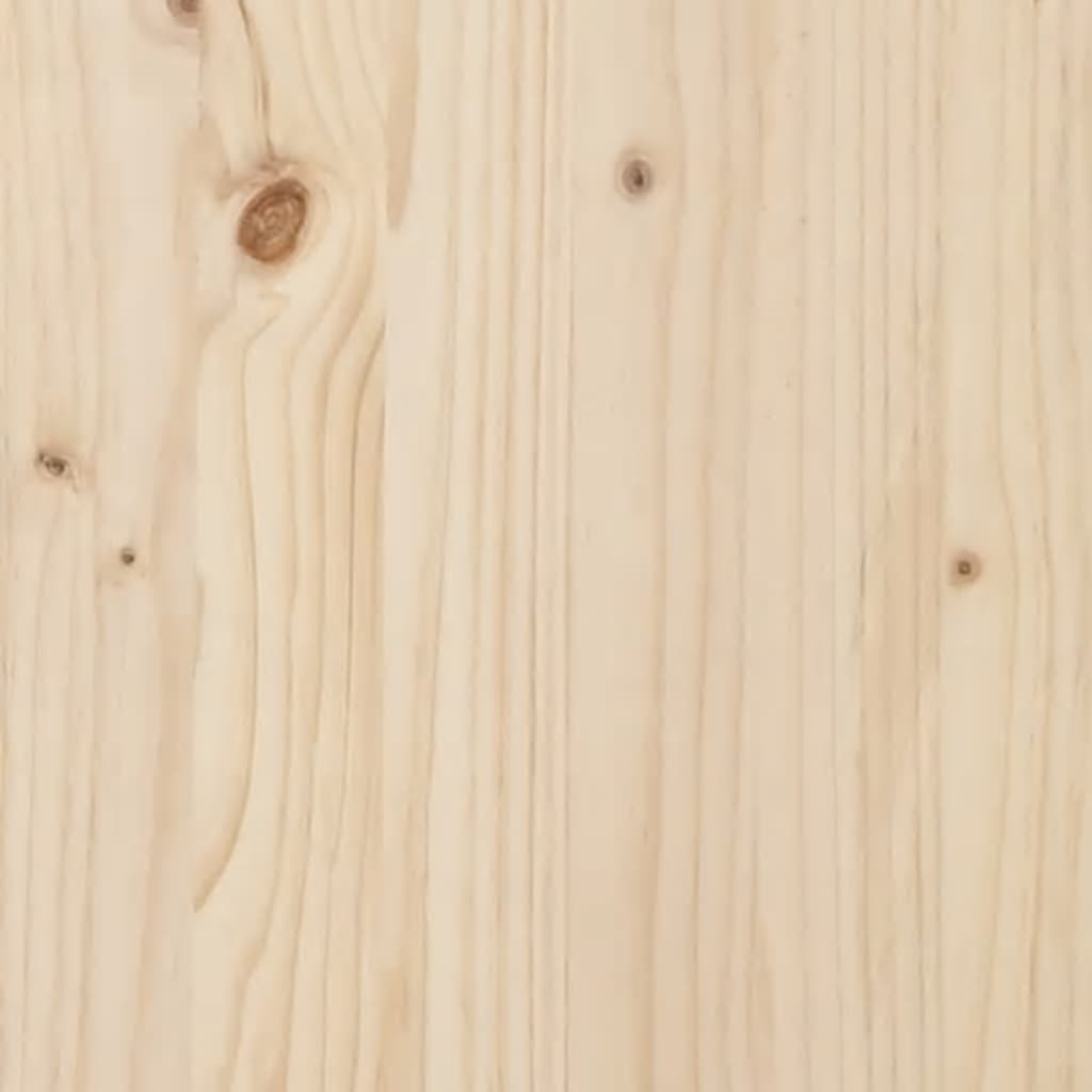 Bancă De Grădină 2 Locuri, 159,5X44X45 Cm, Lemn Masiv De Pin
