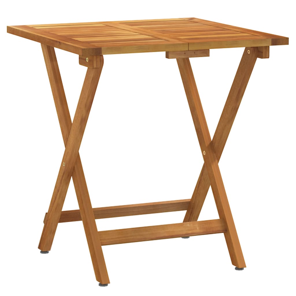 Set De Bistro Pliabil, 3 Piese, Lemn Masiv De Acacia