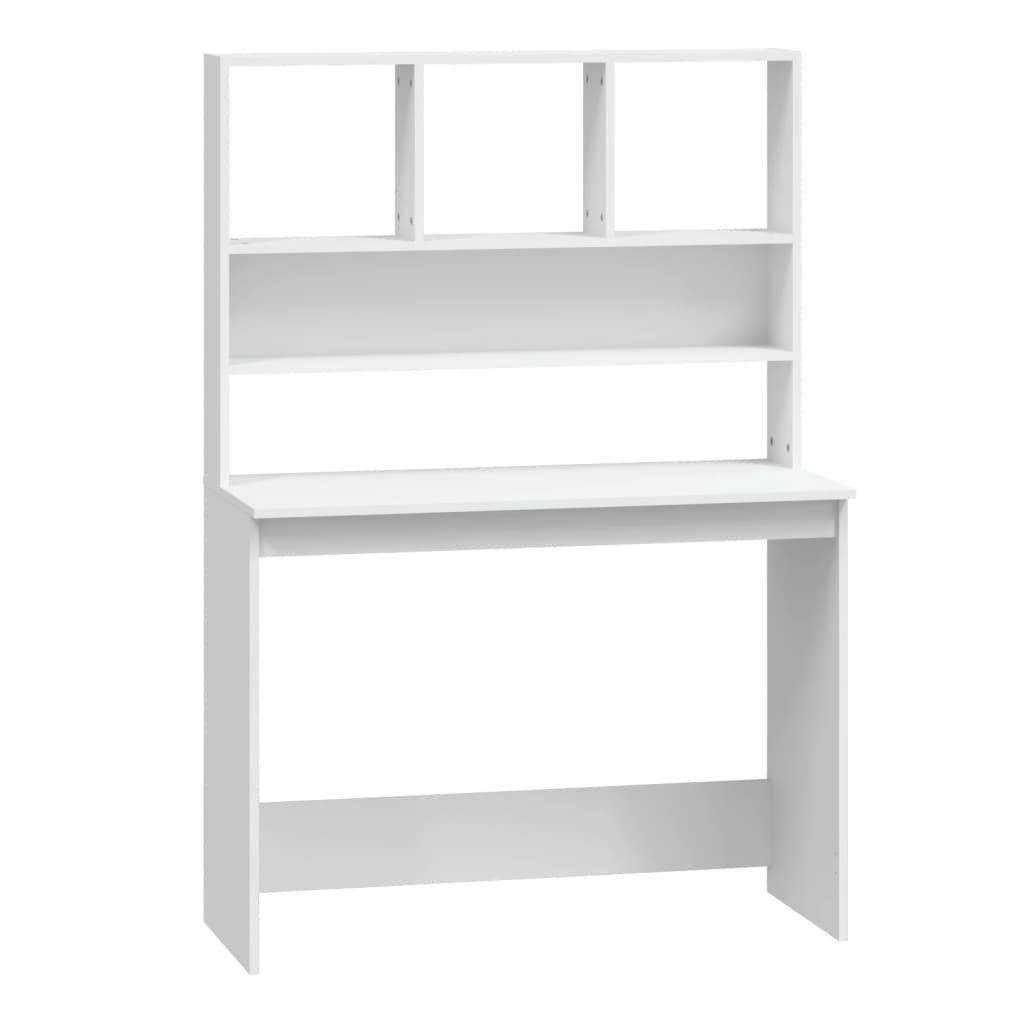 Birou Cu Rafturi, , 102X45X148 Cm, Lemn Compozit