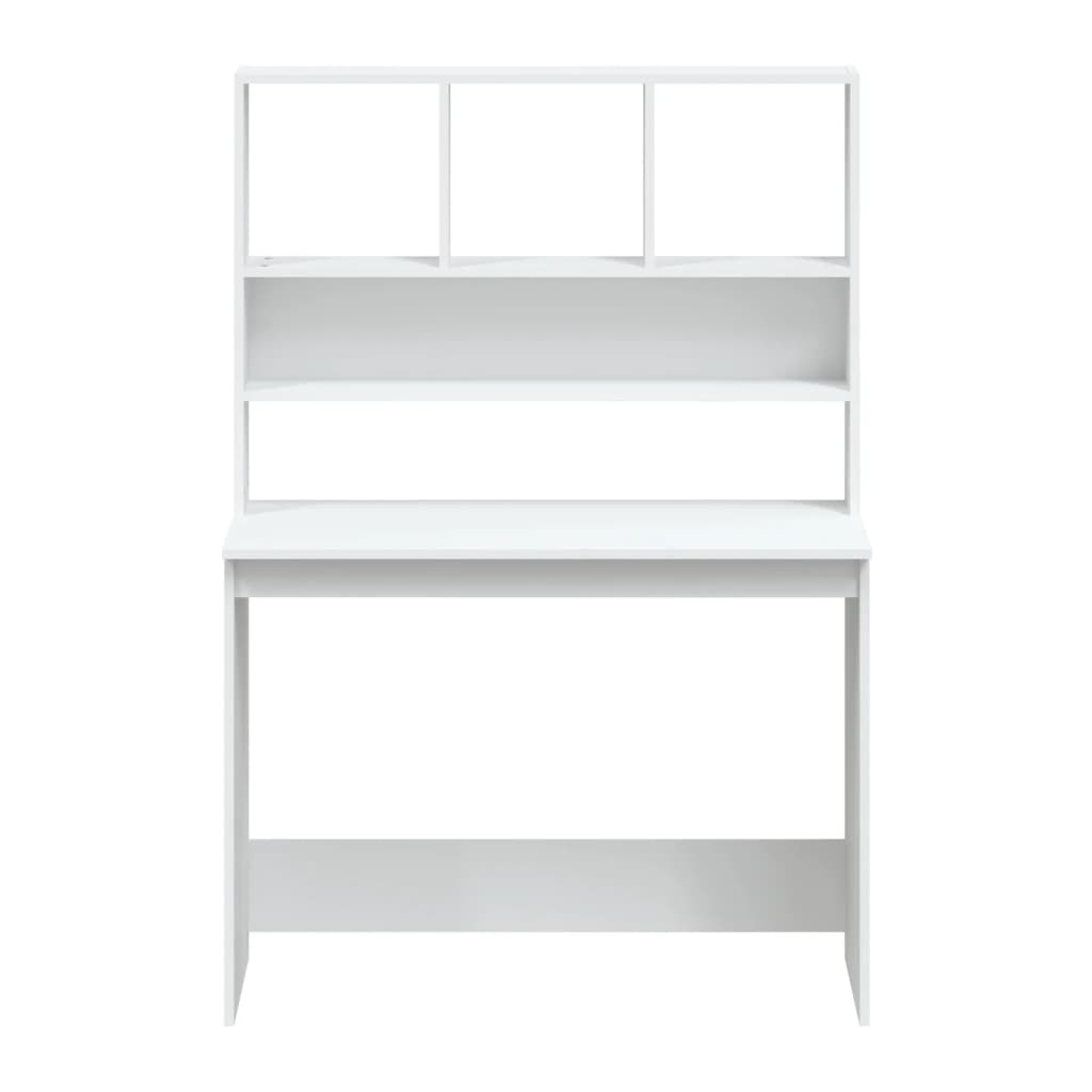 Birou Cu Rafturi, , 102X45X148 Cm, Lemn Compozit