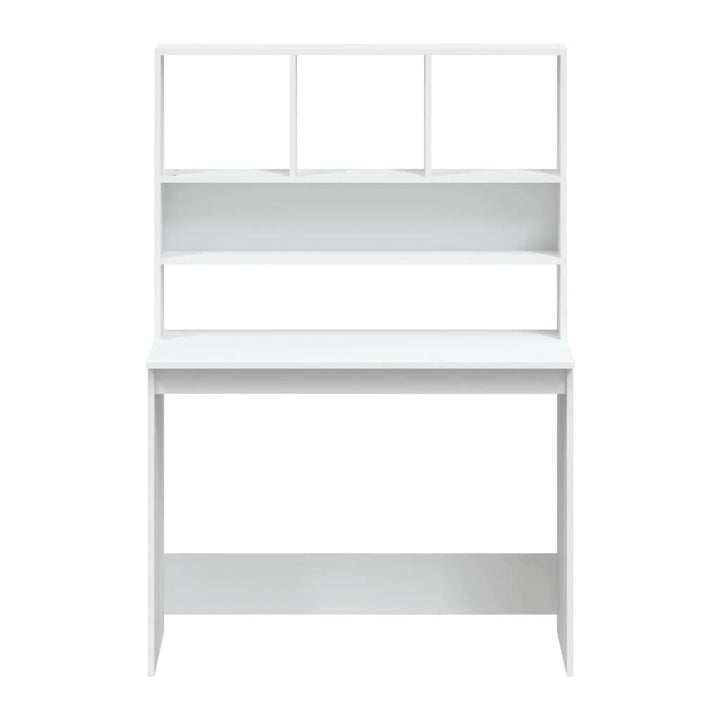 Birou Cu Rafturi, , 102X45X148 Cm, Lemn Compozit