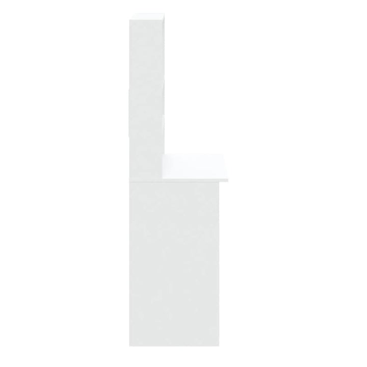 Birou Cu Rafturi, , 102X45X148 Cm, Lemn Compozit