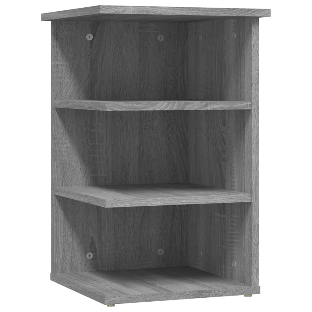 Dulap Lateral, Gri Sonoma, 35X35X55 Cm, Lemn Prelucrat