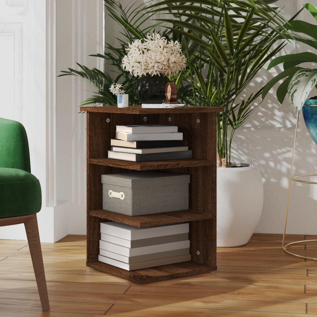 Dulap Lateral, Gri Sonoma, 35X35X55 Cm, Lemn Prelucrat
