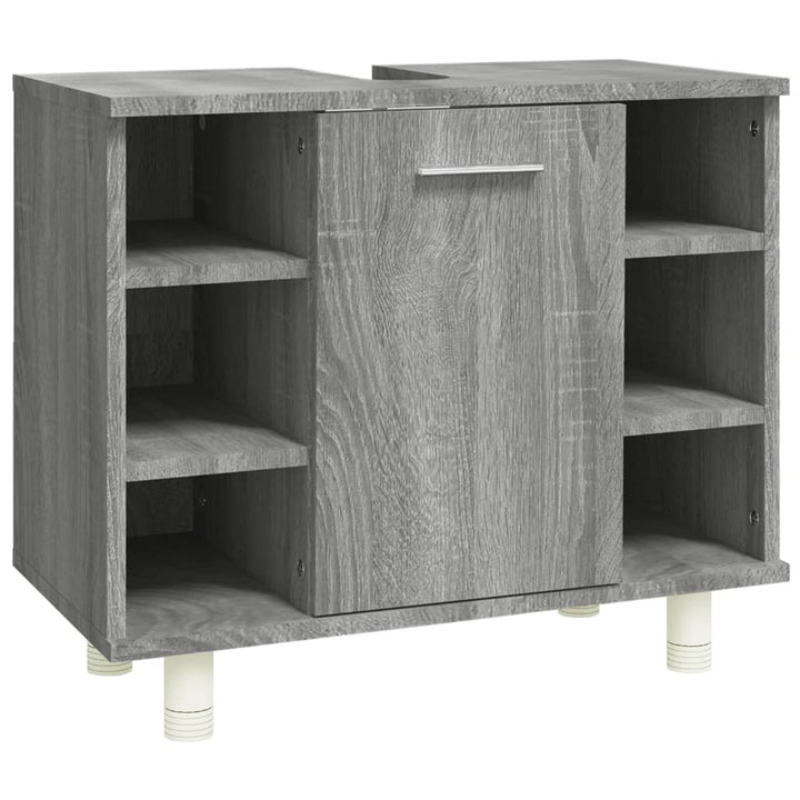 Dulap De Baie, Gri Sonoma, 60X32X53,5 Cm, Lemn Compozit