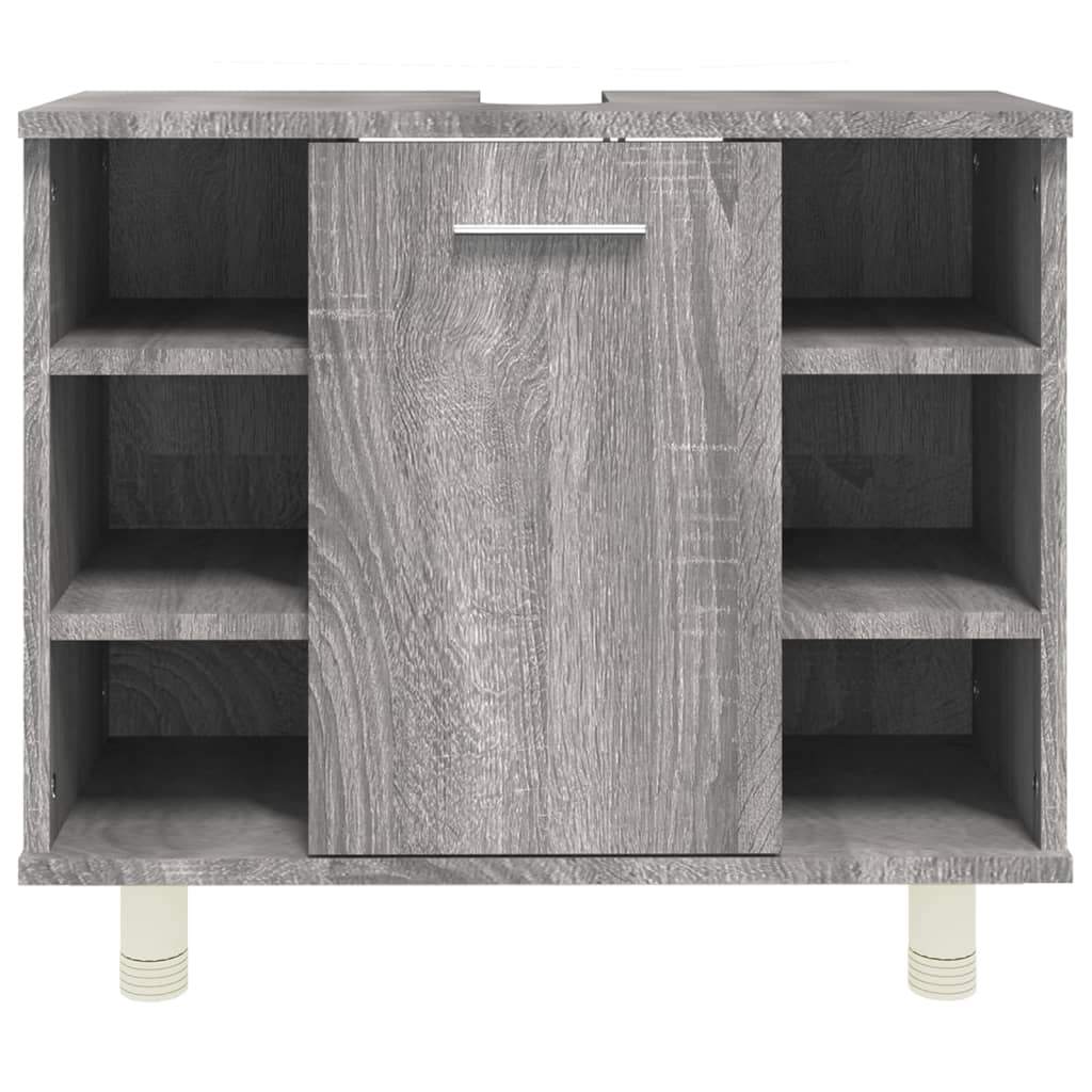 Dulap De Baie, Gri Sonoma, 60X32X53,5 Cm, Lemn Compozit