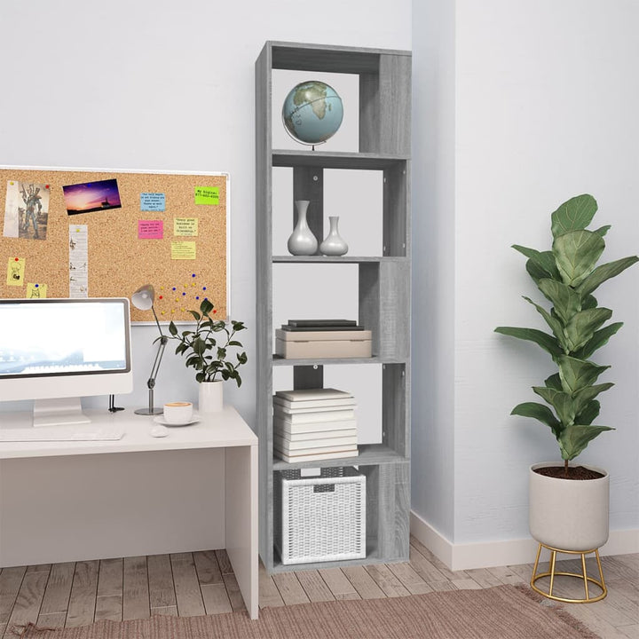 Bibliotecă/Separator, 45X24X159 Cm Lemn Prelucrat