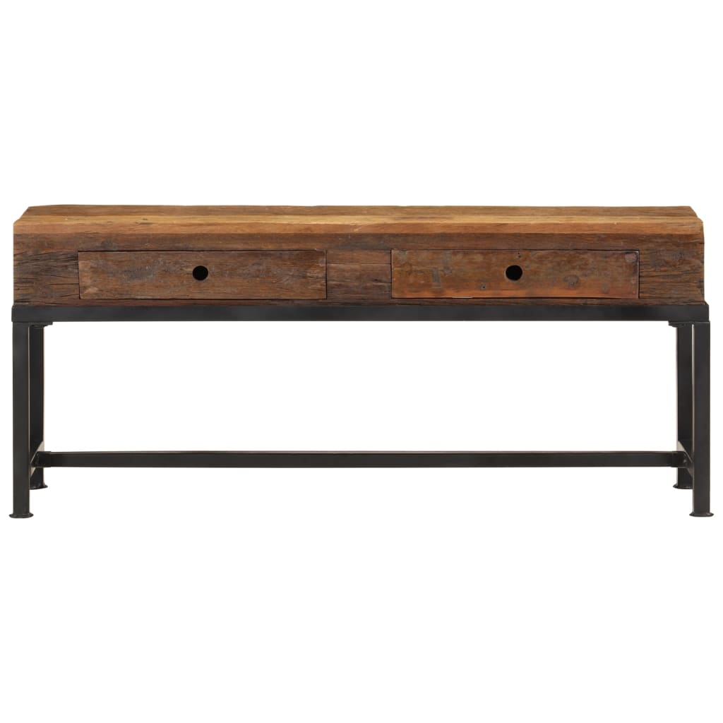 Comodă Tv, 110X30X46 Cm, Lemn Masiv Reciclat