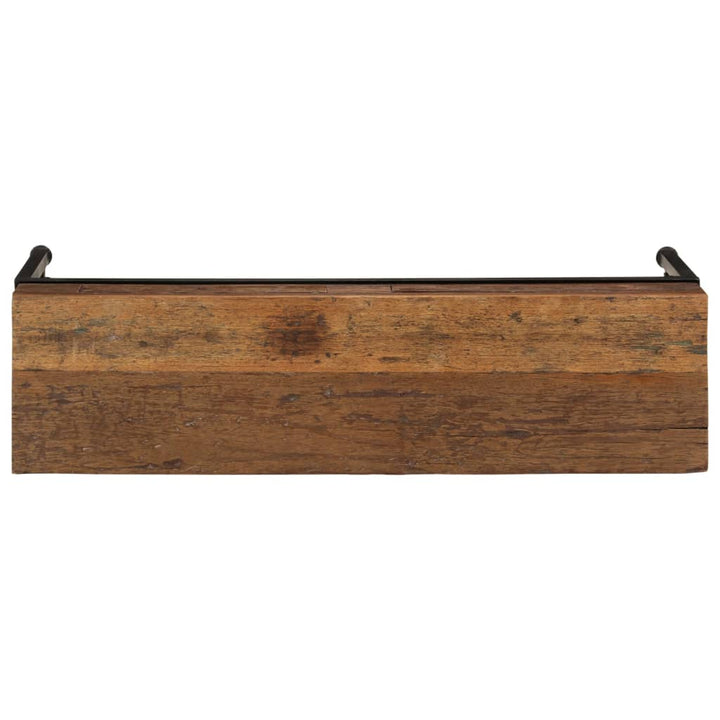 Comodă Tv, 110X30X46 Cm, Lemn Masiv Reciclat