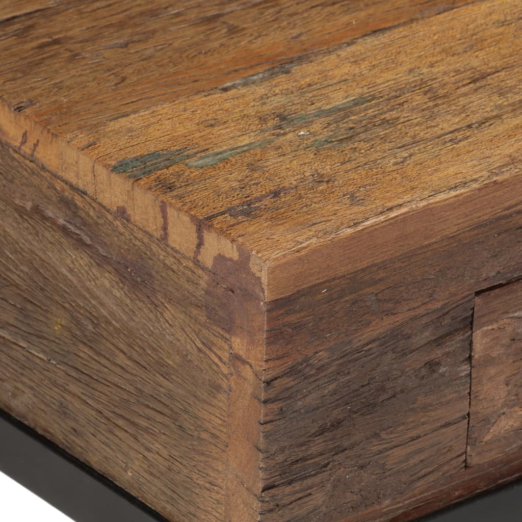 Comodă Tv, 110X30X46 Cm, Lemn Masiv Reciclat