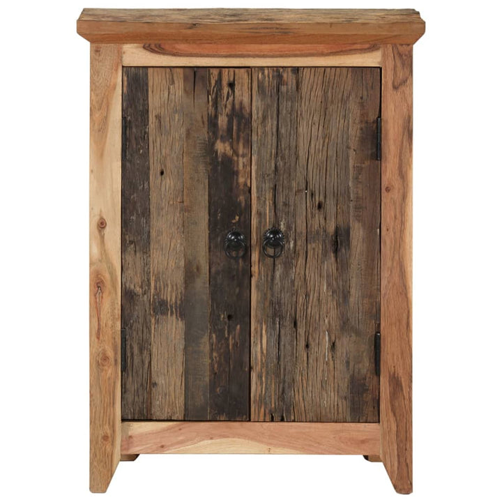 Servantă, 55X33X75 Cm, Lemn Masiv Acacia Și Reciclat