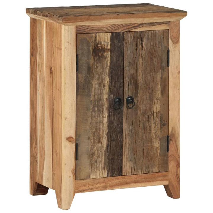 Servantă, 55X33X75 Cm, Lemn Masiv Acacia Și Reciclat