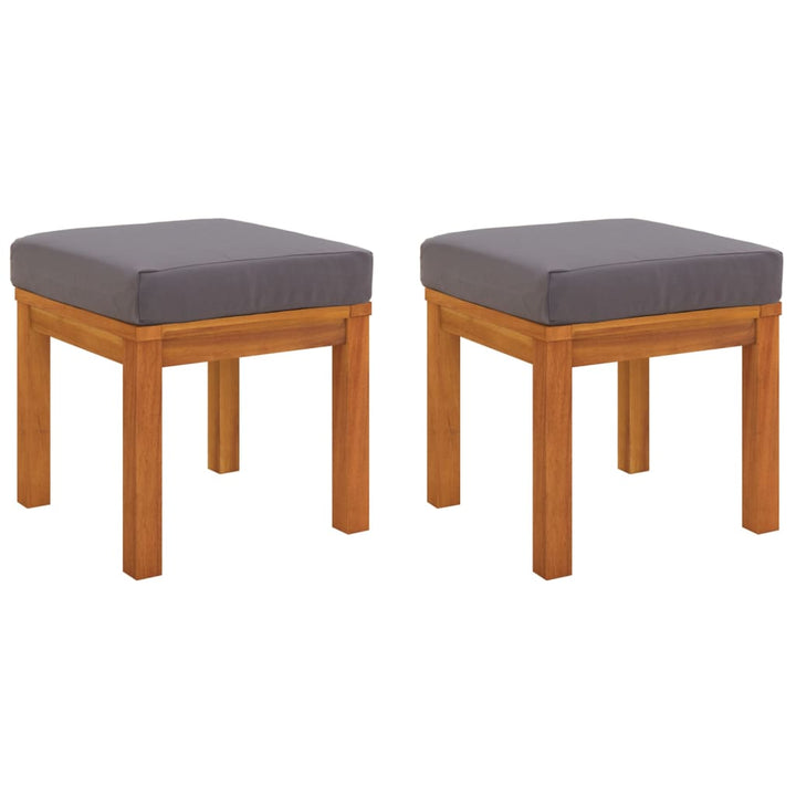 Set Sufragerie De Grădină, 3 Piese, Cu Perne, Lemn Masiv Acacia