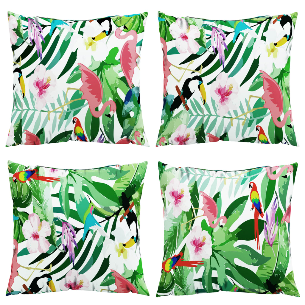 Perne Decorative, 4 Buc., Multicolor, , Textil