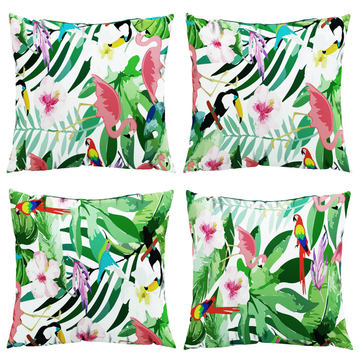 Perne Decorative, 4 Buc., Multicolor, , Textil